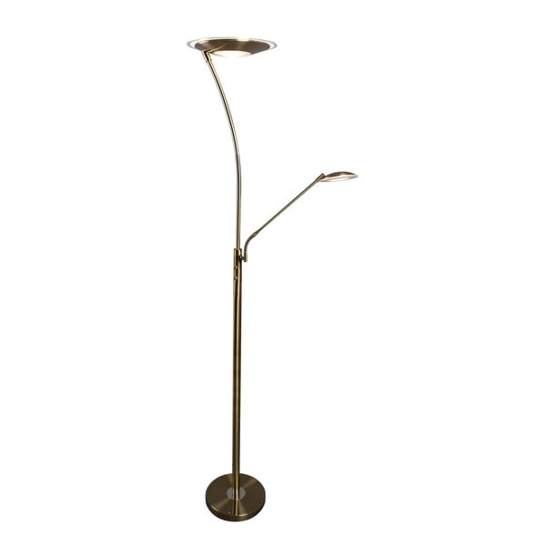 Подова лампа в златист цвят Aron, височина 180 cm - SULION