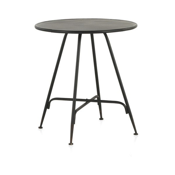 Черна метална бар маса , височина 75 cm Industrial Style - Geese