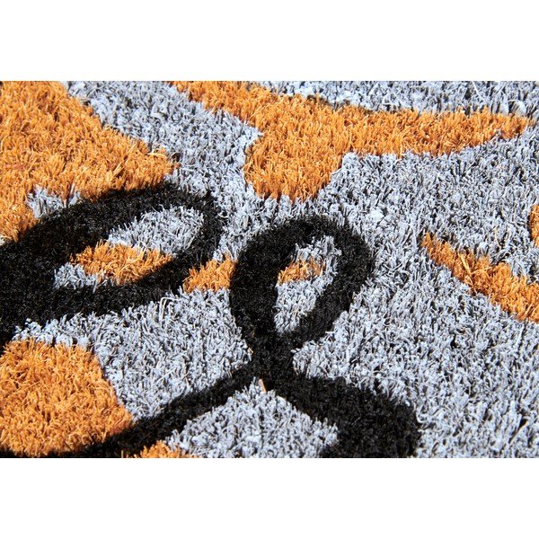 Изтривалка с коледен мотив от кокосови влакна 40x70 cm Silver Christmas – Hanse Home-image-2