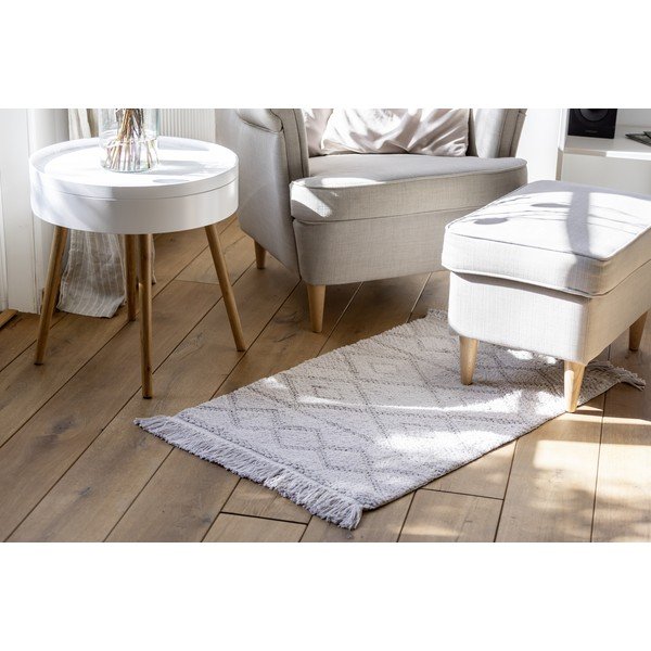 Сива постелка за баня от органичен памук Urla, 60 x 90 cm - Wenko-image-4