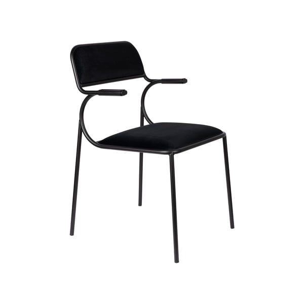 Черни трапезни столове в комплект от 2 броя Alba - Zuiver