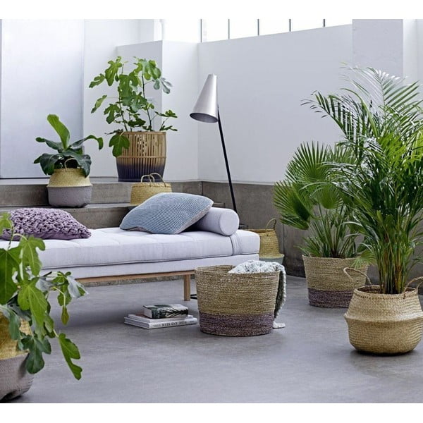 Кошница за съхранение от морска трева Кошница, ø 40 cm - Bloomingville-image-4