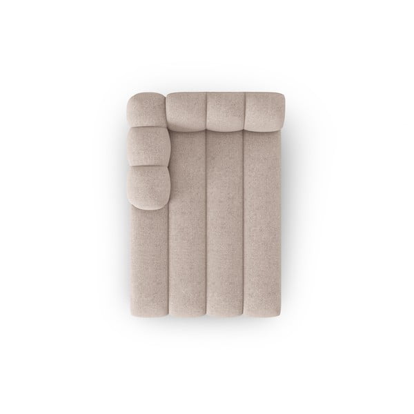 Бежова лежанка (ляв ъгъл) Lupine – Micadoni Home-image-3