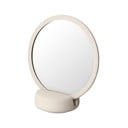 Кремаво бяло настолно огледало, височина 18,5 cm - Blomus