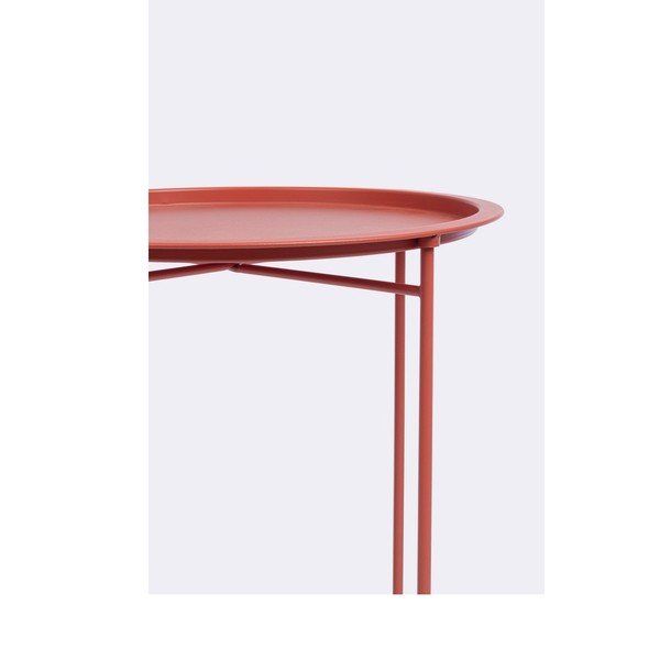 Стоманена кръгла градинска масичка ø 46 cm Austin – Bizzotto-image-1