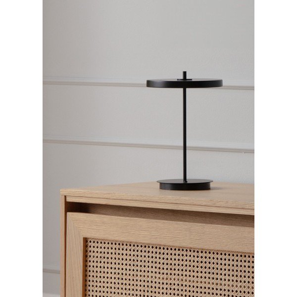 Черна метална LED настолна лампа с метален абажур (височина 31 cm) Asteria Move – UMAGE-image-3