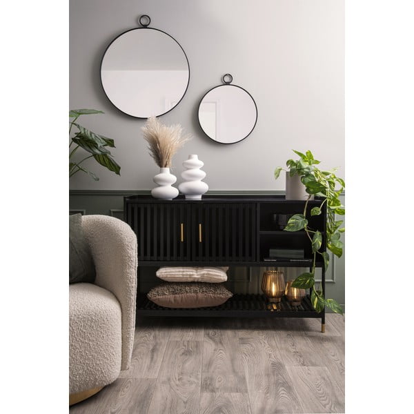 Чекмеджета от черен бор Marve, 120 x 80 cm - Leitmotiv-image-1