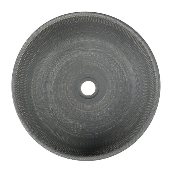 Сива керамична кръгла мивка ø 41 cm Priori – Sapho-image-3