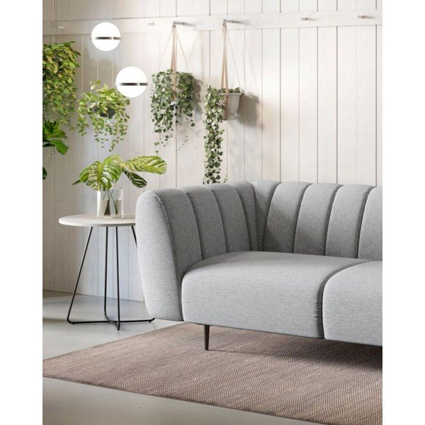 Светлосив диван 210 cm Shel – Ghado-image-4