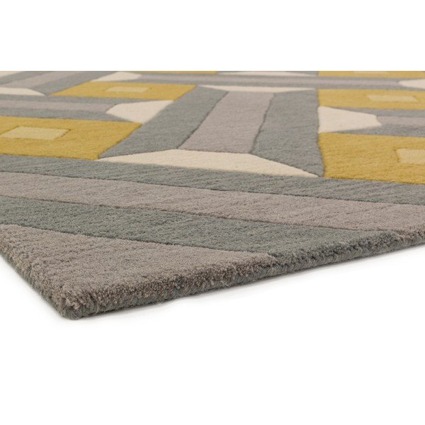 Сив и жълт килим Мотив, 160 x 230 cm Reef - Asiatic Carpets-image-3