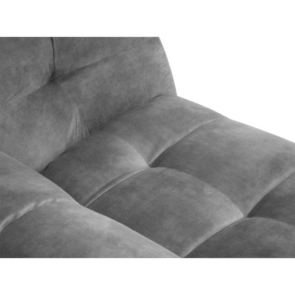 Диван от сиво кадифе , 208 см Vesta - Windsor & Co Sofas-image-1