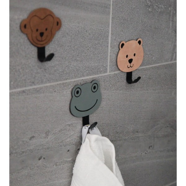 Сива стоманена кука без пробиване Cloud Nupo – LIND DNA-image-1