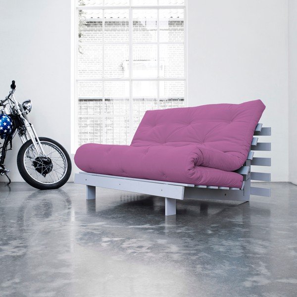 Variabilní pohovka Karup Roots White/Taffy Pink