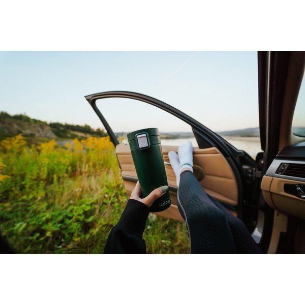 Зелен термос за пътуване , 400 ml Fuori - Vialli Design-image-4