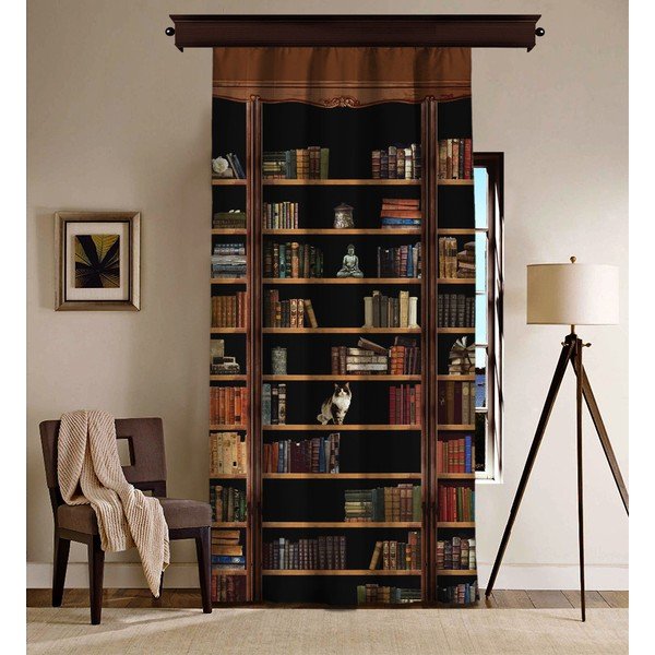 Závěs Curtain Library, 140 x 260 cm-image-1