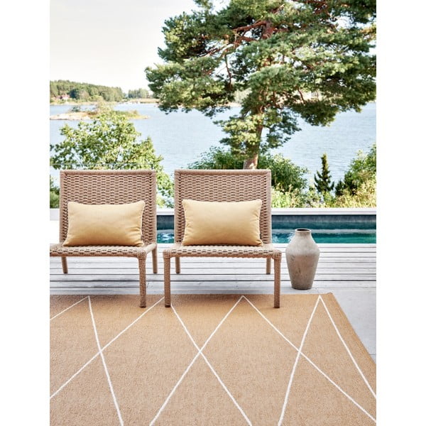 Възглавница за открито 38x58 cm Sunny Amber – Pappelina-image-1