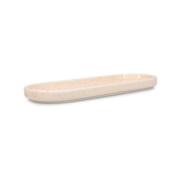 Поднос за сервиране порцеланова тава 10x28,5 cm Fika – ONA-image-2