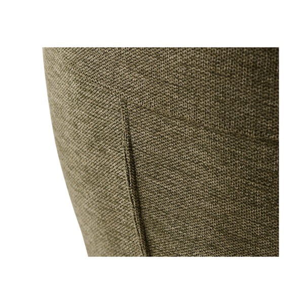 Зелен тапициран трапезен стол с подлакътници Roxana – Unique Furniture-image-3