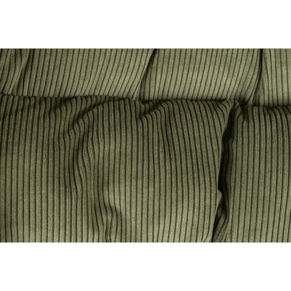 Зелено кадифено кресло Vince - Dutchbone-image-1