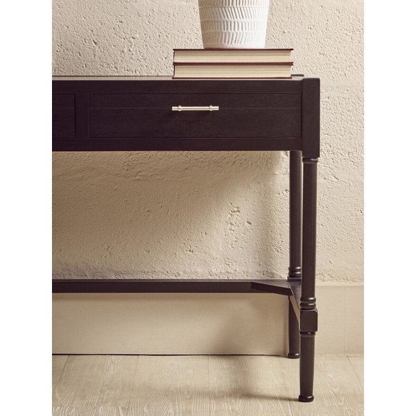 Работна маса от масивен бор 48x107 cm Heritage – Premier Housewares-image-2