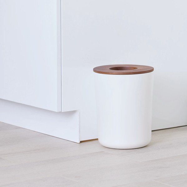 Бяла кошница за отпадъци Vanity Eco - iDesign-image-3