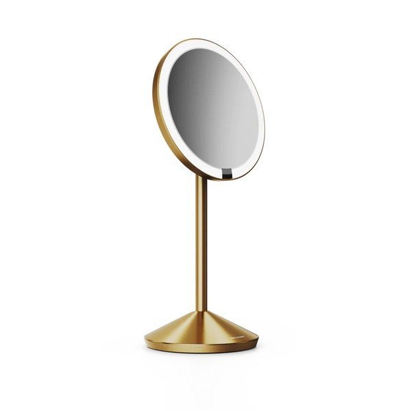 Козметично огледало със светлина/увеличително (увеличение 5x) ø 12 cm – simplehuman-image-3