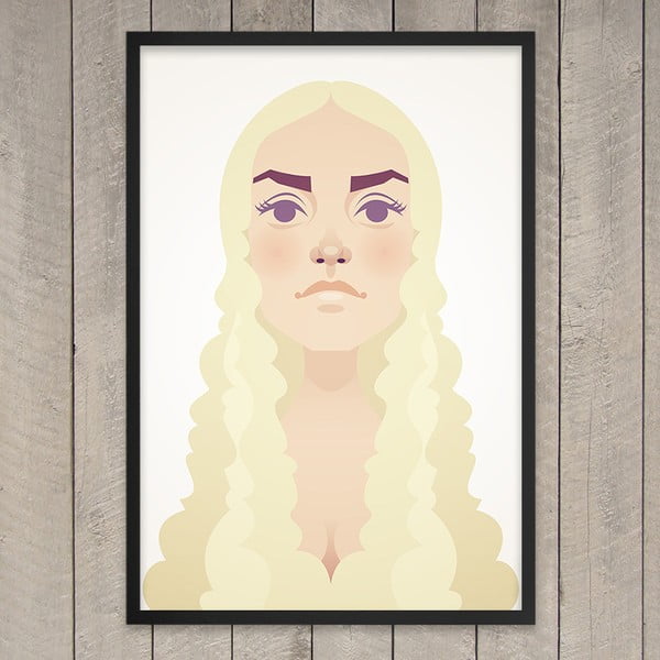 Plakát The mother of dragons, 29,7x42 cm