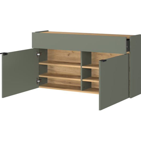 Светлозелено шкафче 110x57x22 cm Ameca – Germania-image-3