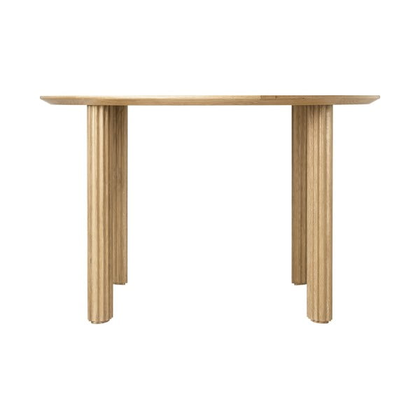 Кръгла дъбова маса за хранене ø 120 cm Comfort Circle - UMAGE-image-3