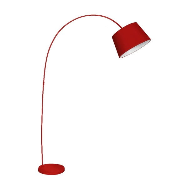 Stojací lampa Arched Red