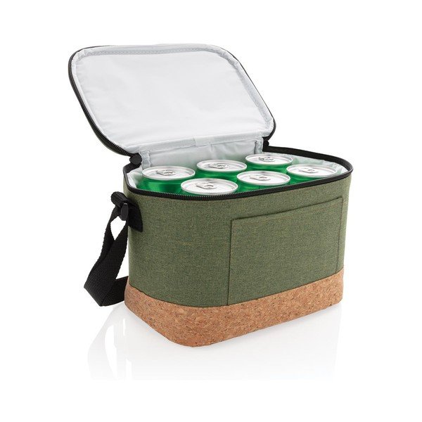 Зелена термочанта с коркови детайли - XD Collection-image-1