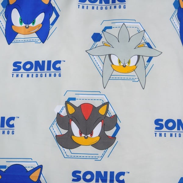 Синьо  единично  детско спално бельо от микрофибър 140x200 cm Sonic – Jerry Fabrics-image-4