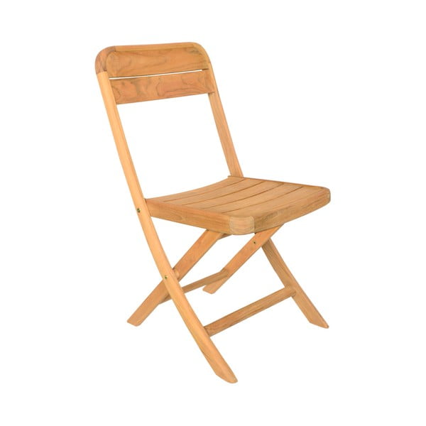 Комплект от 2 сгъваеми градински стола от тиково дърво Sun - Ezeis