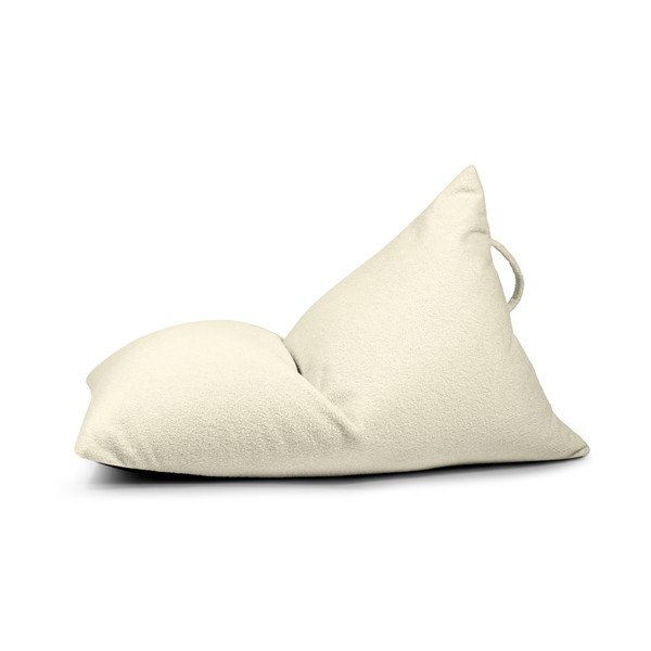 Кремав детски пуф от букле Razzy – SLOWDOWN