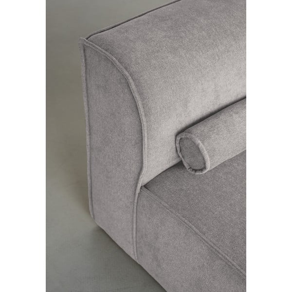 Светлосив модулен диван (десен ъгъл) Flex Felix – Miuform-image-4
