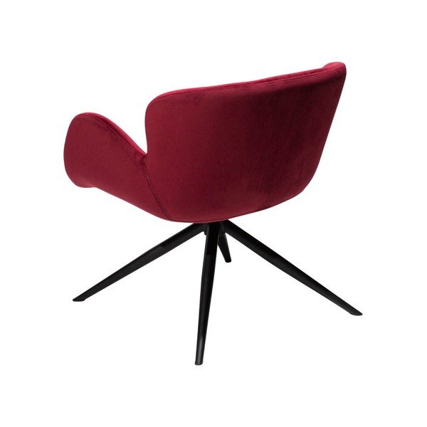 Винен фотьойл DAN-FORM Дания Gaia Lounge Velvet - DAN-FORM Denmark-image-2