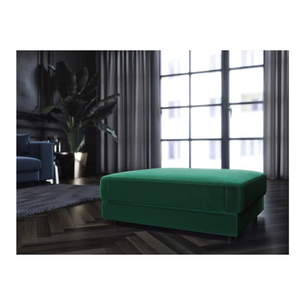 Тъмно сиво кадифено канапе Devichy , 112 x 60 cm Laure - devichy-image-3