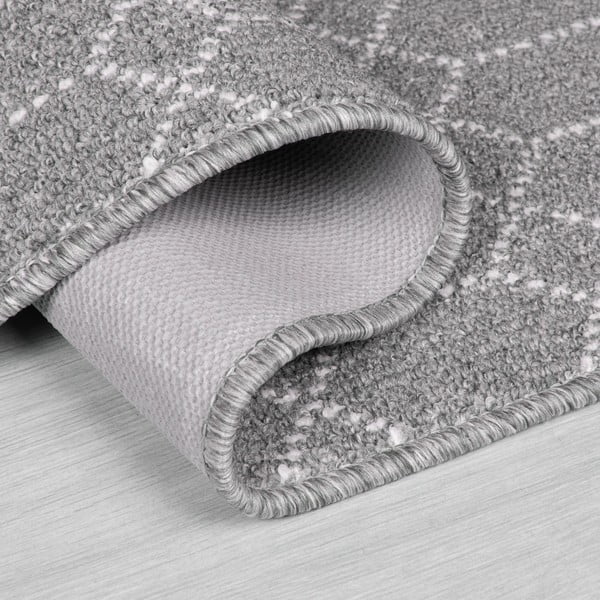 Светлосива пътека подходяща за пране 57x230 cm Argyll – Flair Rugs-image-2