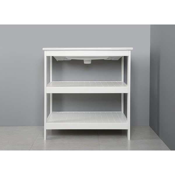 Бяла стойка без мивка 81,5x85,5 cm Etide – Sapho-image-1