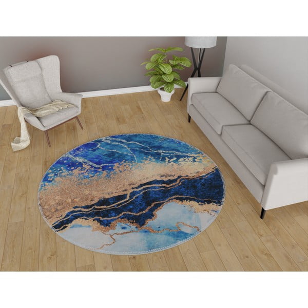 Кръгъл килим ø 100 cm - Vitaus-image-1