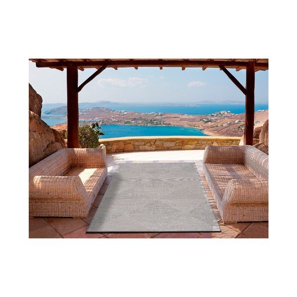 Сив външен килим Grey Wonder, 77 x 150 cm Macao - Universal-image-2
