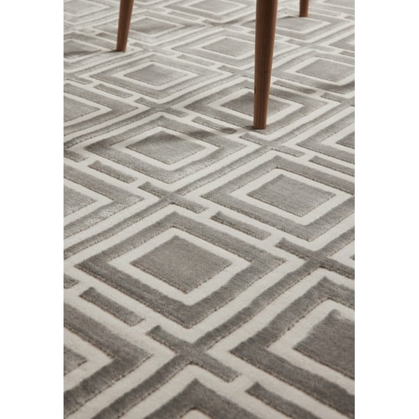 Сиво-кремав килим 160x235 cm Perles Howlite – Elle Decoration-image-4