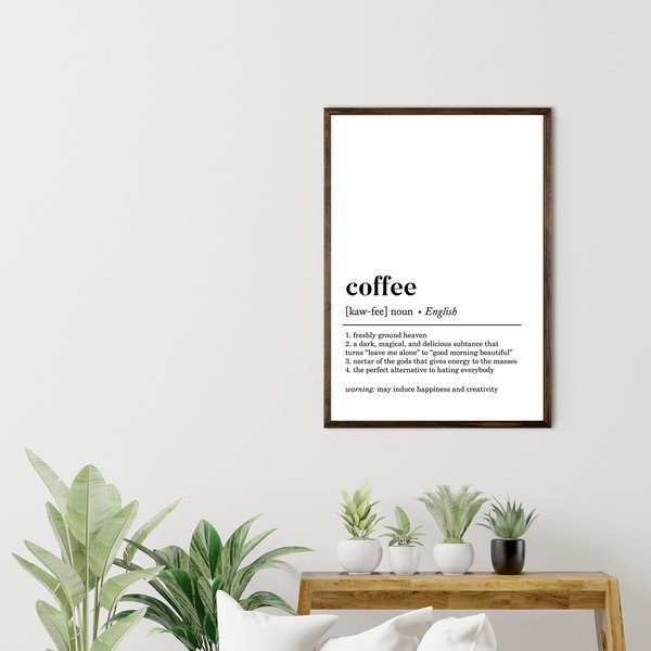 Картина 50x70 cm Coffee – Wallity-image-1