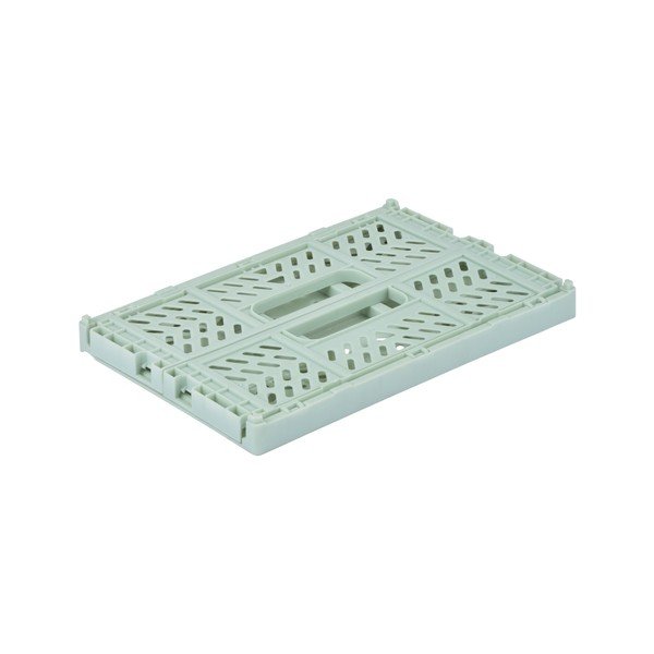 Пластмасова кутия за съхранение в ментов цвят 21x14.5x8 cm – Homéa-image-2