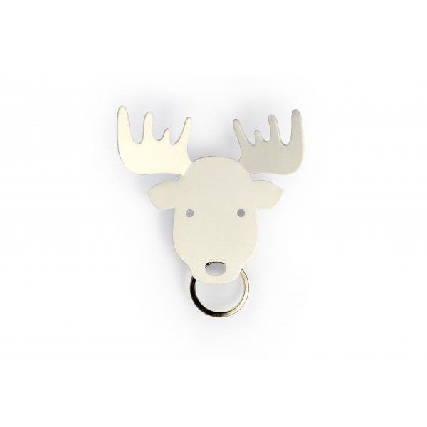 Věšáček na klíče QUALY Moose Key Holder, bílý-image-3