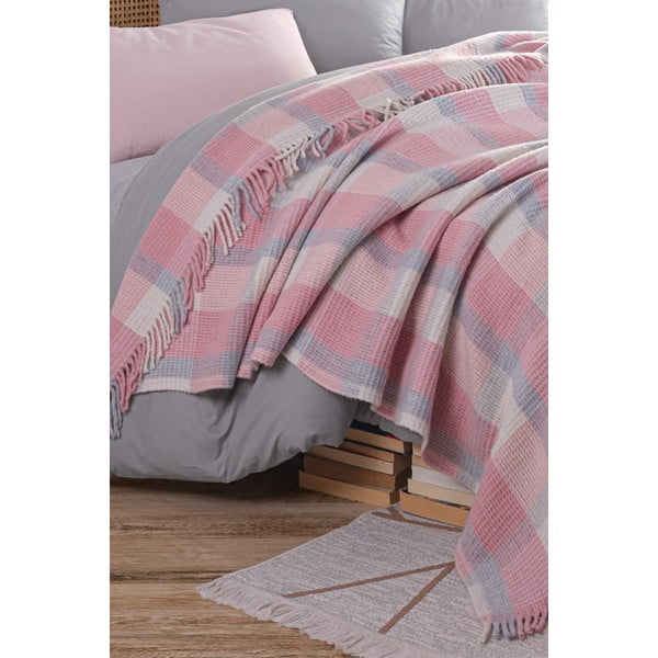 Розово покривало за легло 180x220 cm Warm Soft – Mijolnir-image-2