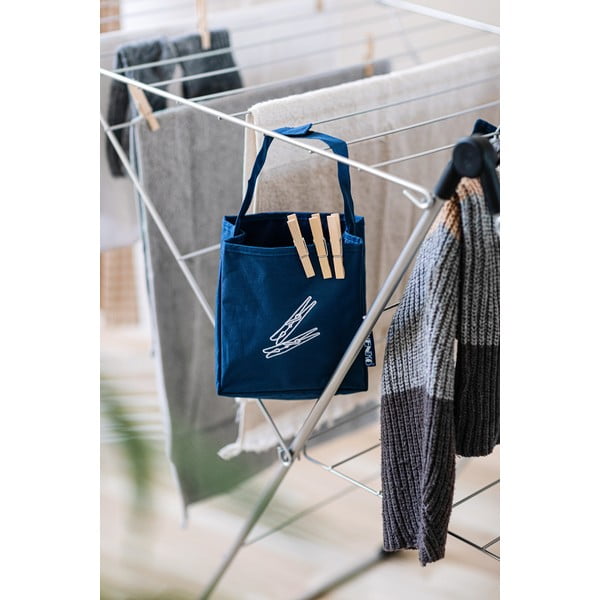 Синя кошница за закачане на дрехи Peg - Wenko-image-1