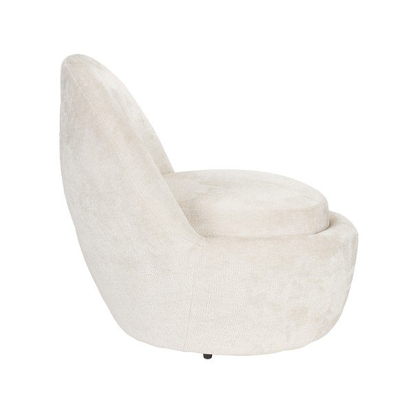 Кремаво кресло Nash – White Label-image-3