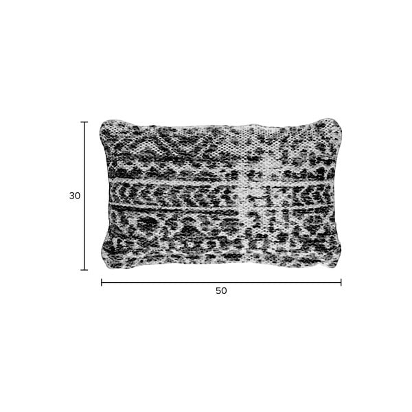 Цветна възглавница Синьо, 30 x 50 cm Liv - White Label-image-4