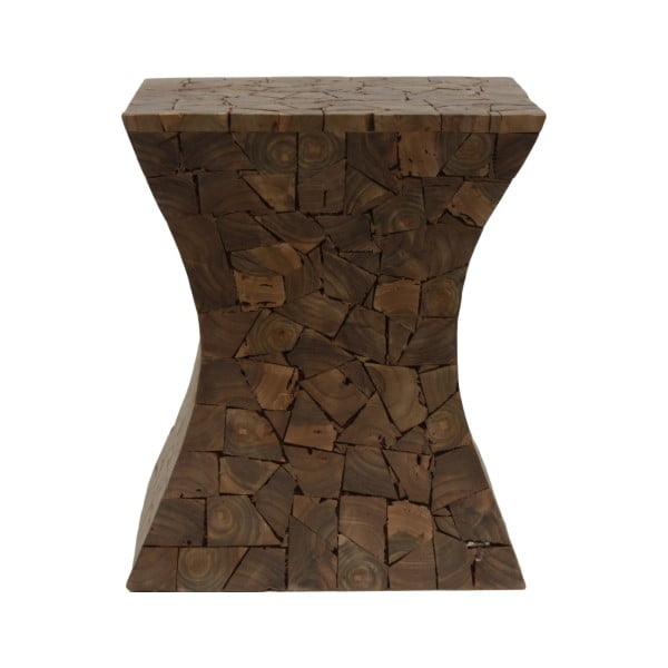 Stolička z teakového dřeva HSM collection Mozaiek